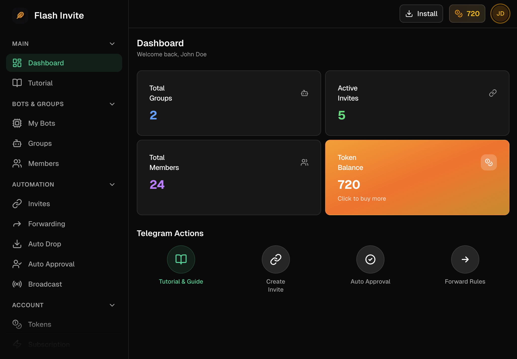 Dashboard Preview